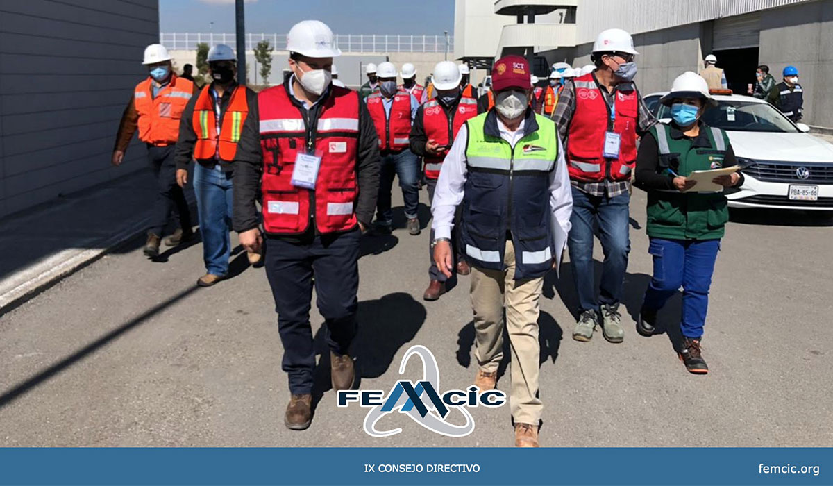 Realiza FEMCIC visita técnica al Tren Interurbano México – Toluca